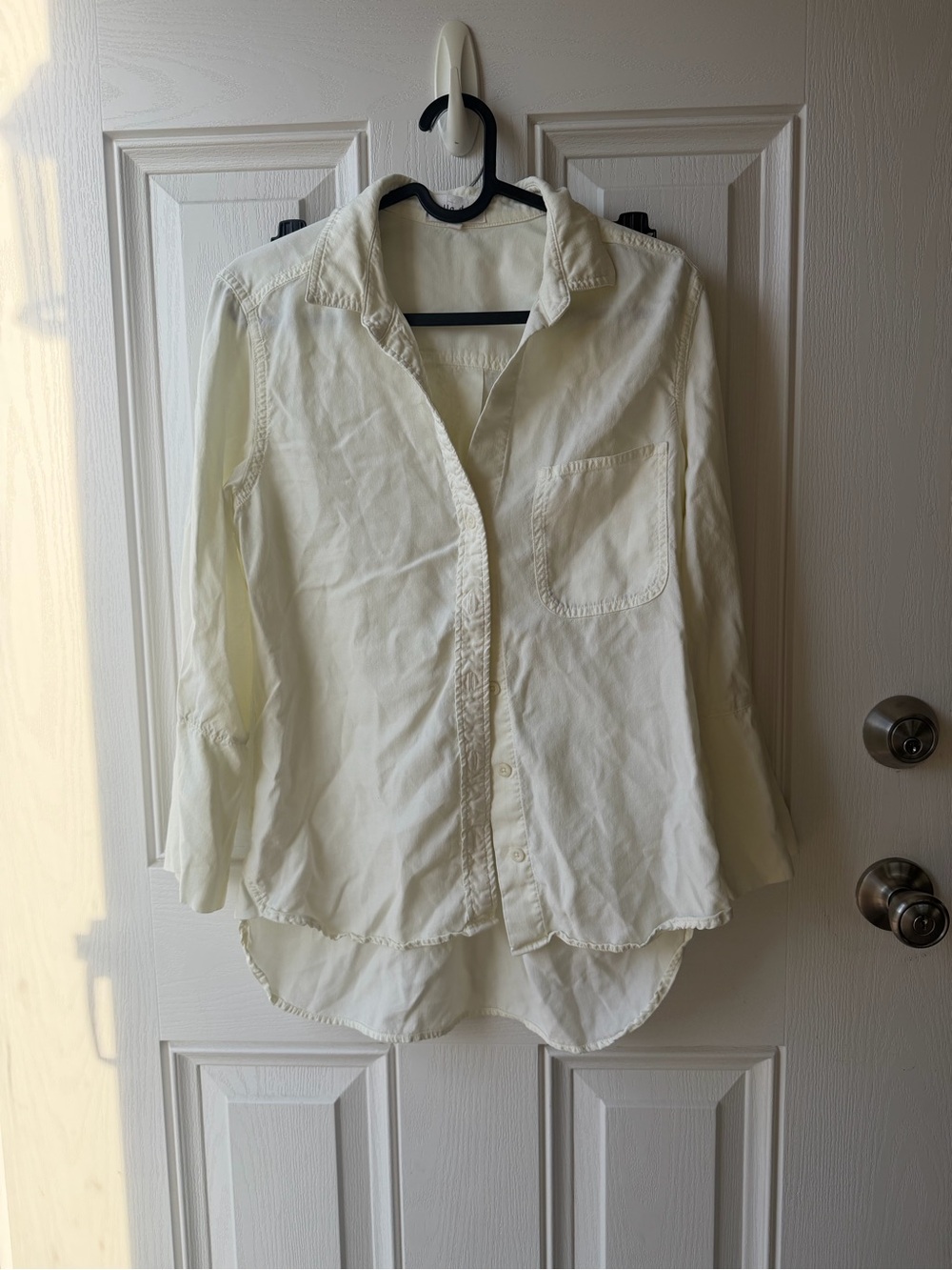 Bella Dahl Cream Button-Down Shirt